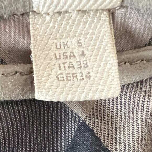 Burberry Brit Lamb Suede Shearling Double Breasted Coat US 4 - Picture 8 of 10